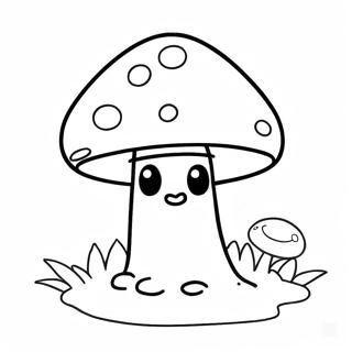 Page A Colorier De Champignon Mignon 33441-17626