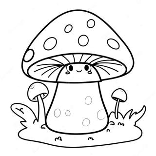 Page A Colorier De Champignon Mignon 33441-17627