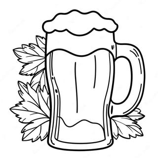 Page A Colorier De Mug De Biere Amusant De Loktoberfest 33532-17702