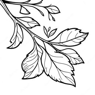 Page A Colorier De Branche 33561-17722