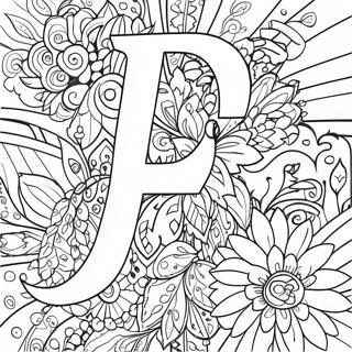 Page A Colorier Lettre J Joyeuse 3360-2733