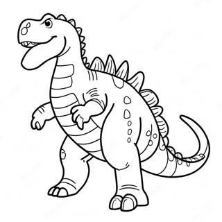 Page A Colorier Spinosaurus 3369-2738