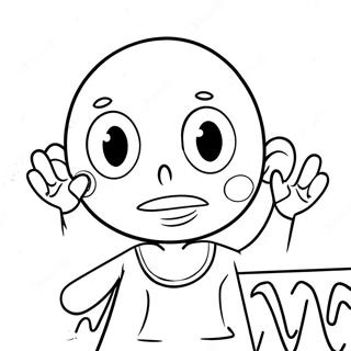 Baldi Pages À Colorier