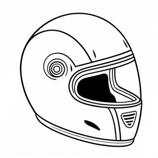 Page A Colorier De Casque De Course Cool 33732-17861