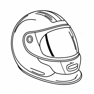 Page A Colorier De Casque De Course Cool 33732-17862