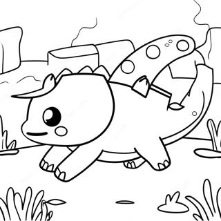 Page A Colorier Axolotl Minecraft 33751-17874