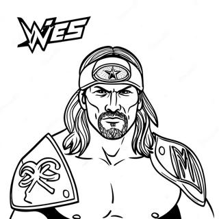 Page A Colorier Wwe 33781-17900