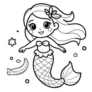 Page A Colorier Sirene Lol 33802-17905