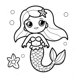 Page A Colorier Sirene Lol 33802-17906