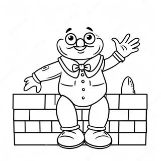 Page A Colorier Humpty Dumpty Assis Sur Un Mur 33813-17918