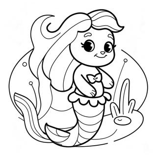 Page A Colorier Chiot Sirene 33852-17948