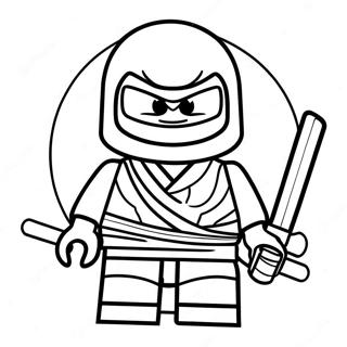 Page A Colorier Cole Ninjago 33932-18006