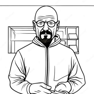 Page A Colorier Walter White En Combinaison De Protection 33983-18051