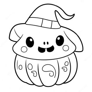 Squishmallow D'halloween Pages À Colorier