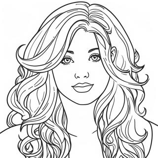 Page A Colorier De Cheveux Realistes 34022-28278