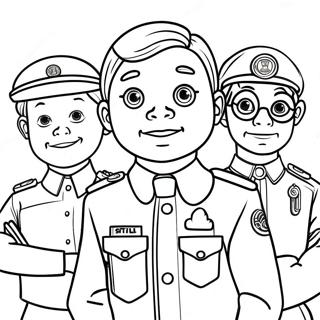 Page A Colorier Odd Squad 34052-18103