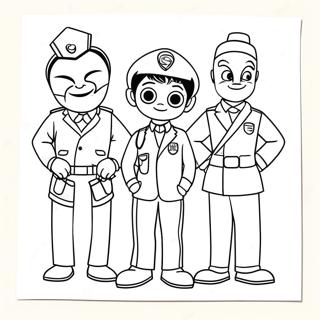 Page A Colorier Odd Squad 34052-28302