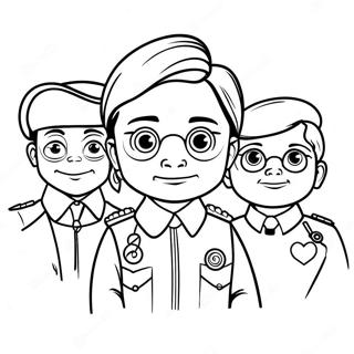 Page A Colorier Odd Squad 34052-28304