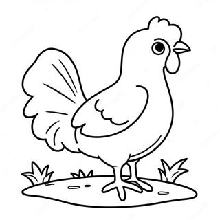 Page A Colorier La Petite Poule Rouge 34072-18118