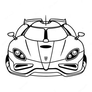 Koenigsegg Pages À Colorier