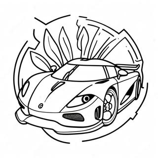 Page A Colorier Logo Koenigsegg 34162-28390