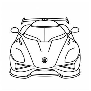 Page A Colorier Logo Koenigsegg 34162-28391