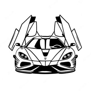 Page A Colorier Logo Koenigsegg 34162-28392