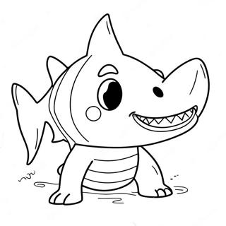 Page A Colorier Chien Requin 34202-18223