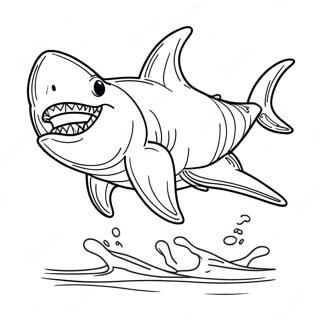 Page A Colorier Chien Requin 34202-28422