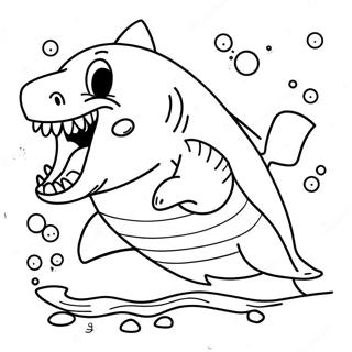 Page A Colorier Chien Requin 34202-28423