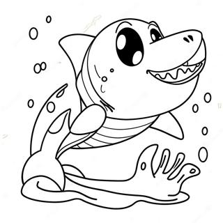 Page A Colorier Chien Requin Joueur 34203-18227