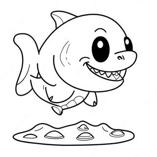 Page A Colorier Chien Requin Joueur 34203 28428