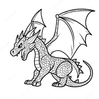 Page A Colorier De La Bataille Epique Du Dragon De Fin 34273-28482