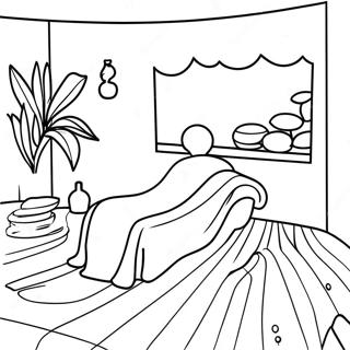 Page A Colorier De Relaxation Au Spa 34292-28494