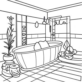 Page A Colorier De Relaxation Au Spa 34292-28496