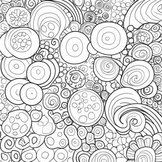 Page A Colorier De Motifs A Pois 34312-28585