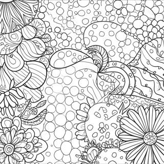 Page A Colorier De Motifs A Pois 34312-28586