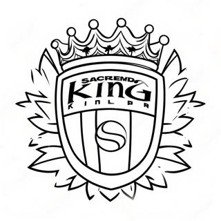 Page A Colorier Du Logo Des Sacramento Kings 34323-28597