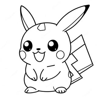 Page A Colorier Dun Pikachu Adorable 34333-28530