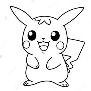 Page A Colorier Dun Pikachu Adorable 34333-28606