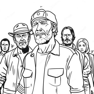 Page A Colorier Walking Dead 34482-28723