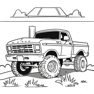 Page A Colorier Camion Ford Sureleve 3449-2802