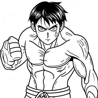 L'attaque Des Titans Eren Titan Pages À Colorier