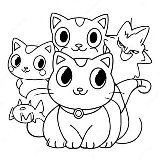 Page A Colorier Personnages Mew Mew Power 34543-28773