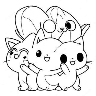 Page A Colorier Personnages Mew Mew Power 34543-28775