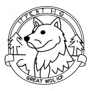 Page A Colorier Logo Great Wolf Lodge 34562-28786