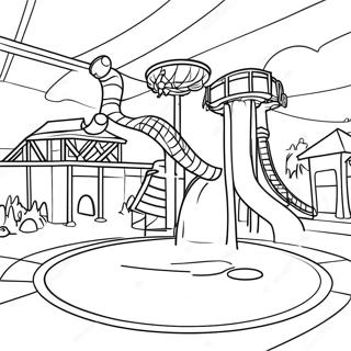 Page A Colorier Parc Aquatique Great Wolf Lodge 34563-28789