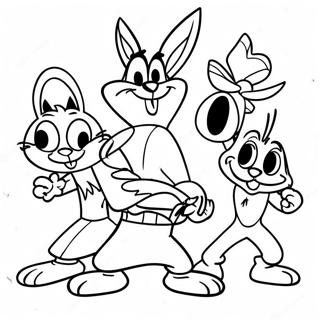 Page A Colorier Des Personnages De Looney Tunes 34603-28823