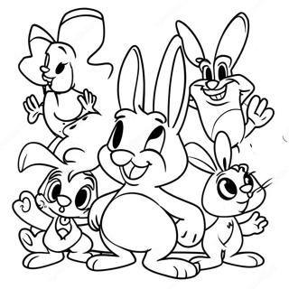 Page A Colorier Des Personnages De Looney Tunes 34603-28824