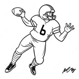 Page A Colorier De Brock Purdy Lancant Un Football 34643-28853